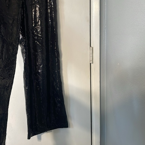 Neimen Marcus sequin wide leg pants - Picture 2 of 8